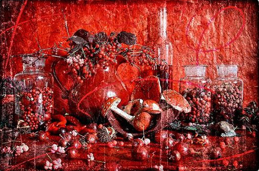 Red Abundance - by Aavo Ermel
