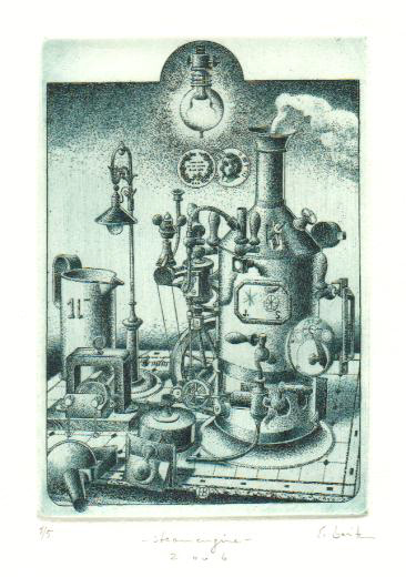 Steam Engine - by Erhard Beitz